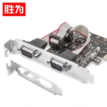 勝為 PCI-E串口卡 pcie轉(zhuǎn)RS232擴展卡 COM口轉(zhuǎn)接卡 工控多串口擴展卡 PEC-2011 