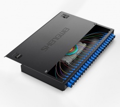 光纖終端盒24口SC單模滿(mǎn)配 尾纖光纜熔接盒 光纖終端盒 FBO-124S-S